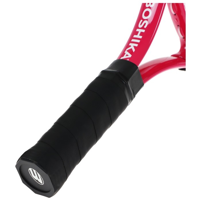 Ракетка для большого тенниса детская BOSHIKA KIDS, алюминий, 17'', цвет розовый Ракетка для большого тенниса детская BOSHIKA KIDS, алюминий, 17'', цвет розовый