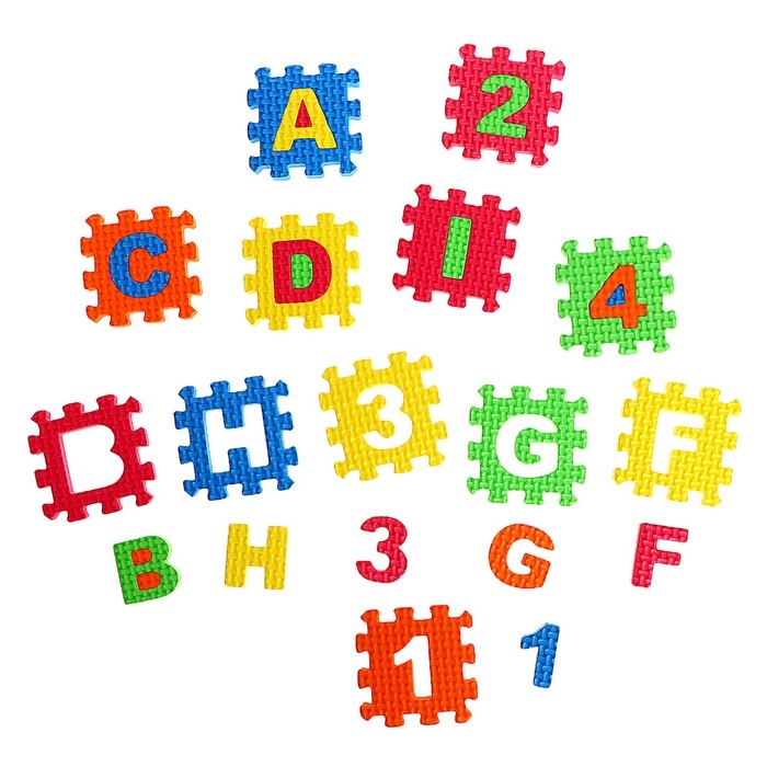 Коврик-пазл «Английский алфавит» Коврик-пазл «Английский алфавит»