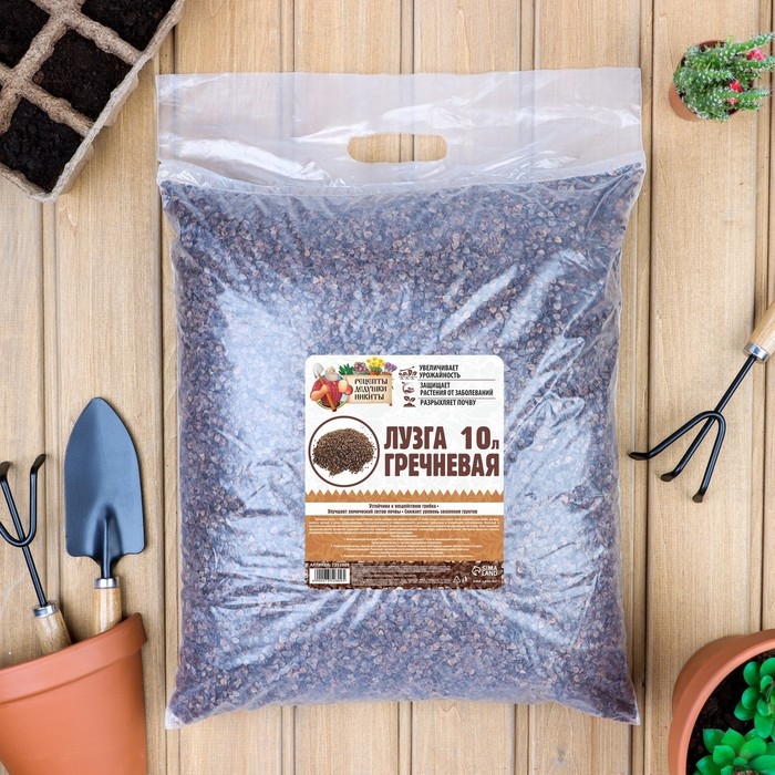 Лузга гречневая Лузга гречневая "Рецепты Дедушки Никиты", 10 л