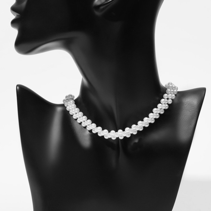 Чокер «Жемчуг» минимализм, цвет белый, 35 см Чокер «Жемчуг» минимализм, цвет белый, 35 см