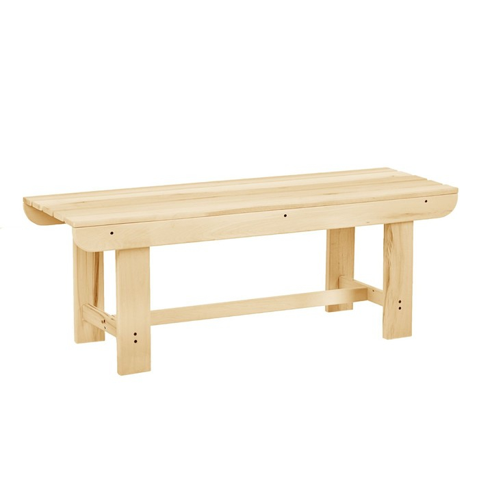 Лавка наличник, из липы,  Лавка наличник, из липы, "Добропаровъ", 120×40×43,5см