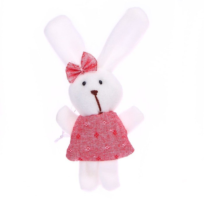 Мягкая игрушка «Зайка», цвета МИКС Мягкая игрушка «Зайка», цвета МИКС