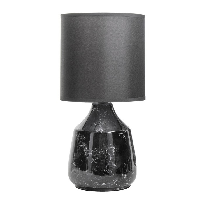 Настольная лампа Настольная лампа "Антес" Е14 40Вт черный 15х15х32 см RISALUX