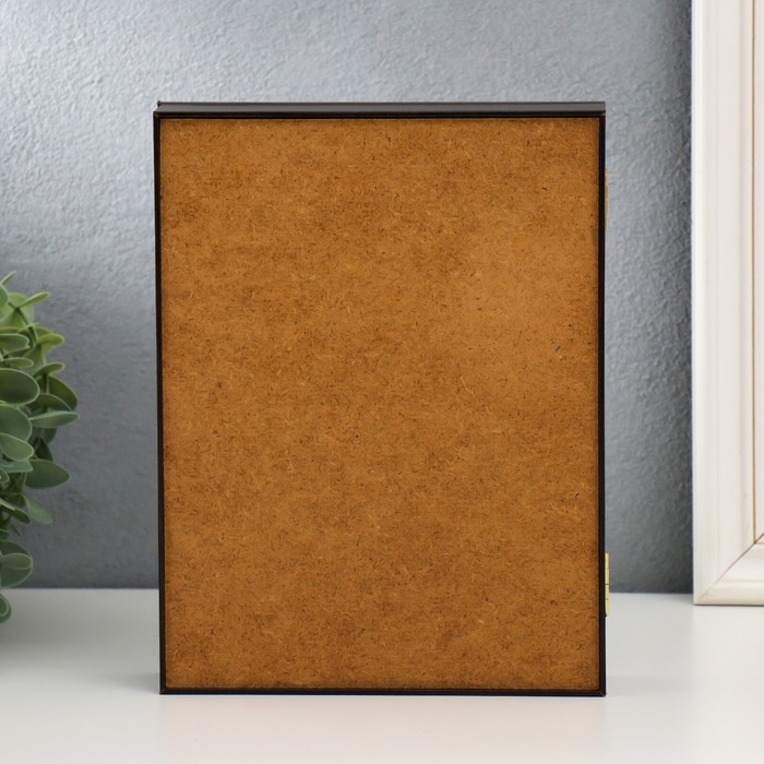 Ключница Ключница "Свежий букет" венге 15х21 см