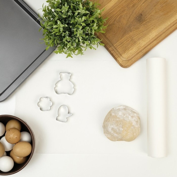 Пергамент белёный для выпечки, 28 см х 100 м Пергамент белёный для выпечки, 28 см х 100 м