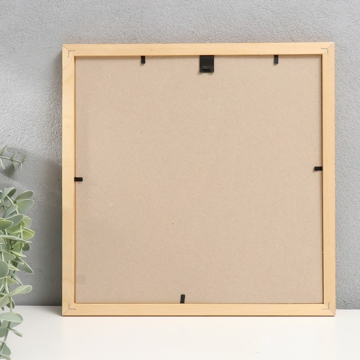 Фоторамка дерево Фоторамка дерево "Image Art" С18 25х25 см,(пластиковый экран), янтарь