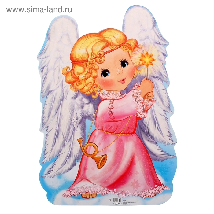 Плакат вырубной  Плакат вырубной "Ангел" 88047