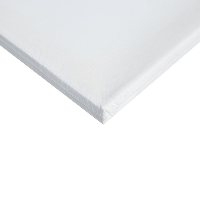 Холст на подрамнике, хлопок 100%, 1,6 х 50 х 50 см, акриловый грунт, мелкозернистый, 280 г/м²