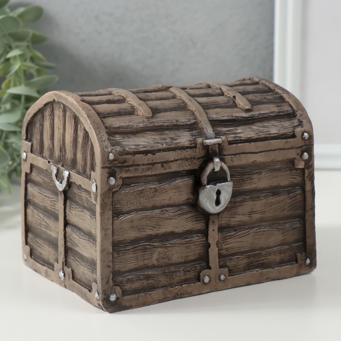 Копилка "СУНДУК " 11 х 14 х 10,5 см.