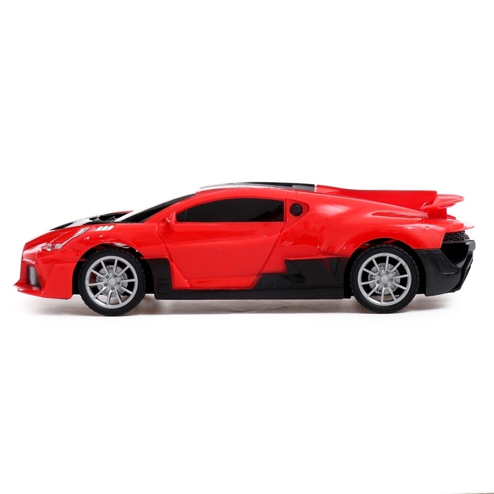 Машина радиоуправляемая «Железный ураган», 1:20, световые эффекты, работает от батареек, цвет красный Машина радиоуправляемая «Железный ураган», 1:20, световые эффекты, работает от батареек, цвет красный