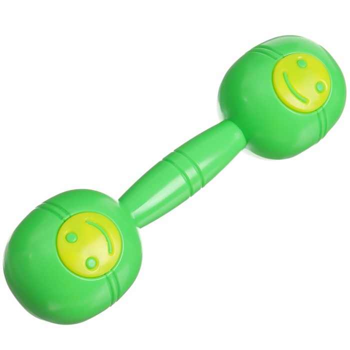 Погремушка «Перкуссия», шейкер, цвет синий/зеленый, Крошка Я