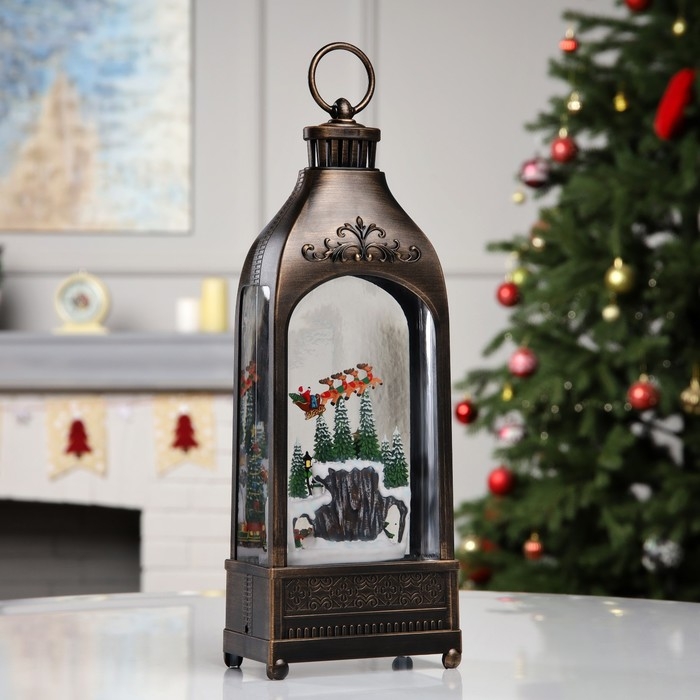 Фигура светодиодная «Новогодняя елка», 36х12.8х6.5 см, музыка, батарейки ААх3 (не в комплекте), USB, свечение тёплое белое Фигура светодиодная «Новогодняя елка», 36х12.8х6.5 см, музыка, батарейки ААх3 (не в комплекте), USB, свечение тёплое белое