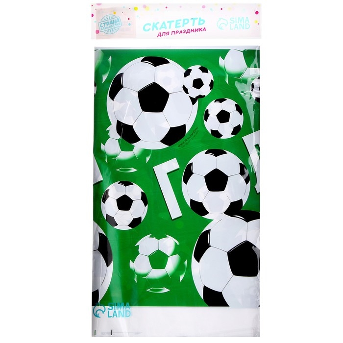 Скатерть одноразовая «ГОЛ!», 180х137 см Скатерть одноразовая «ГОЛ!», 180х137 см