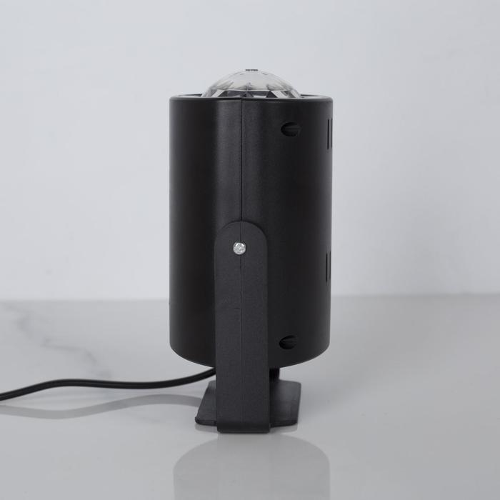 Световой прибор «Хрустальный шар» 5 см, поворотное крепление, пульт ДУ, свечение RGB, 220 В Световой прибор «Хрустальный шар» 5 см, поворотное крепление, пульт ДУ, свечение RGB, 220 В