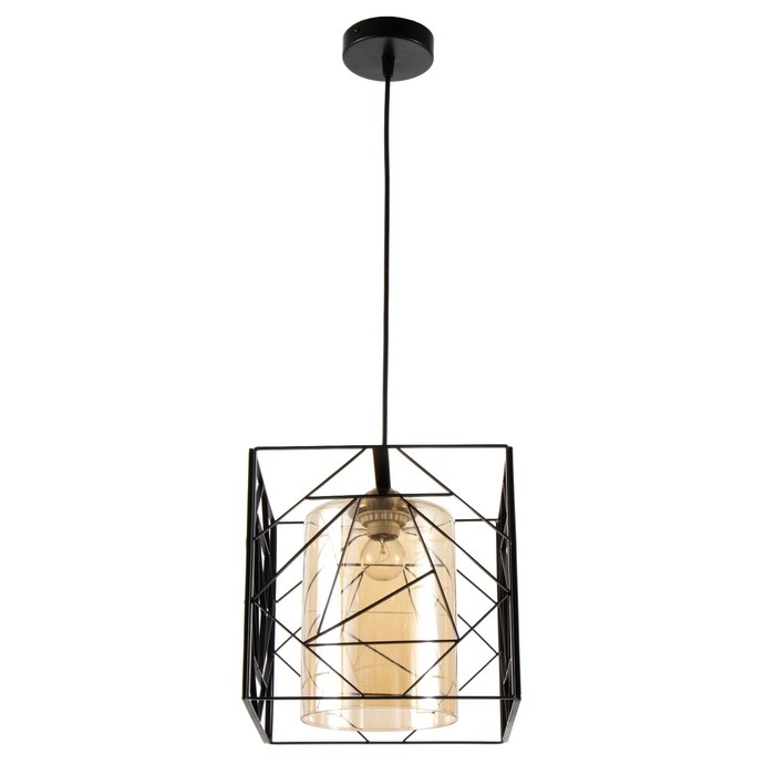 Светильник BayerLux 2627/1 E27 40Вт черный 25x25-125 см Светильник BayerLux 2627/1 E27 40Вт черный 25x25-125 см