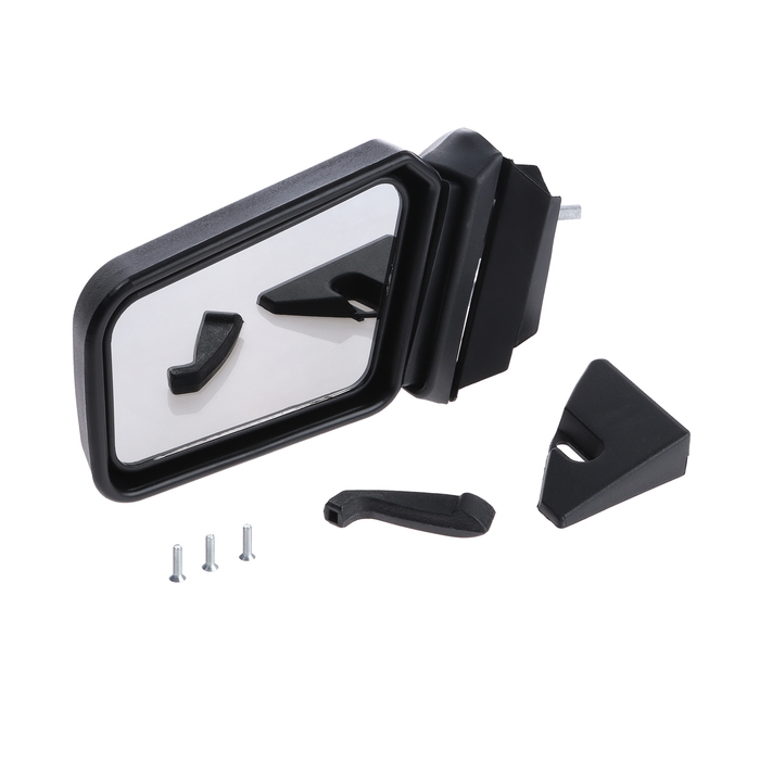 Зеркало боковое ВАЗ-2108, 2109, 2113, 2114, 2115, нейтральный тон, левое плоское Зеркало боковое ВАЗ-2108, 2109, 2113, 2114, 2115, нейтральный тон, левое плоское