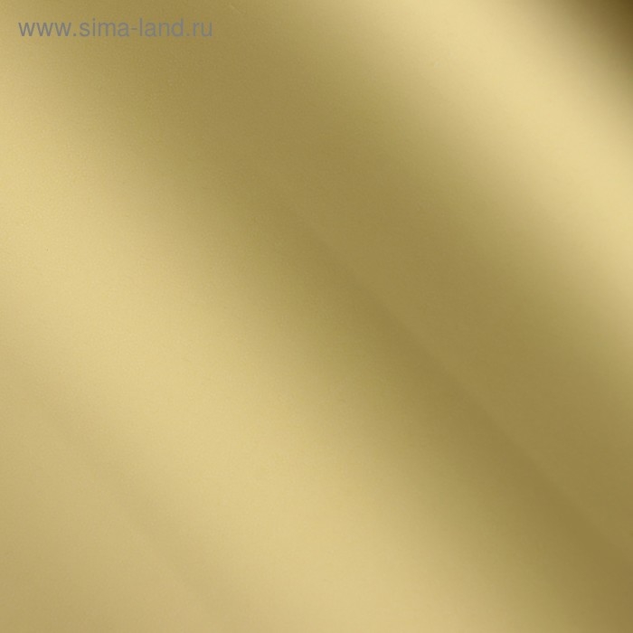 Пленка для цветов Пленка для цветов "Пленка с золотом", цвет бежевый, 58 см х 5 м