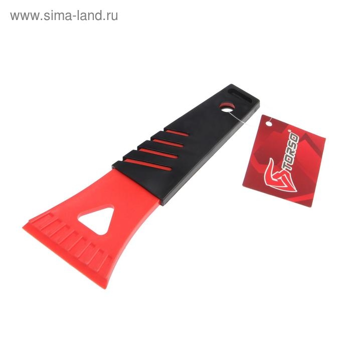 Скребок для льда TORSO, ширина 7 см, красно-черный Скребок для льда TORSO, ширина 7 см, красно-черный