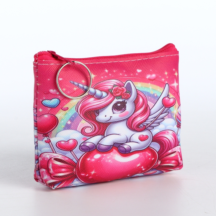 Кошелёк детский на молнии «Выбражулька», цвет МИКС