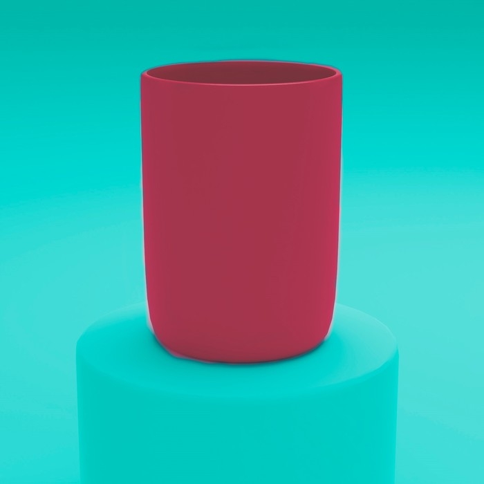 Набор аксессуаров для ванной комнаты «Тринити», 6 предметов (мыльница, дозатор для мыла, два стакана, ёрш, ведро), цвет розовый Набор аксессуаров для ванной комнаты «Тринити», 6 предметов (мыльница, дозатор для мыла, два стакана, ёрш, ведро), цвет розовый