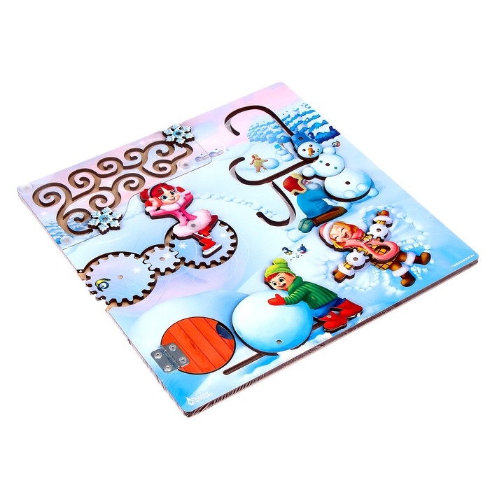 Бизиборд «Снежные выходные» Бизиборд «Снежные выходные»