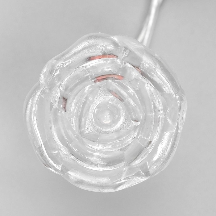 Гирлянда «Нить» 5 м с насадками «Цветочки», IP20, прозрачная нить, 20 LED, свечение мульти (RG/RB), мигание, 220 В Гирлянда «Нить» 5 м с насадками «Цветочки», IP20, прозрачная нить, 20 LED, свечение мульти (RG/RB), мигание, 220 В