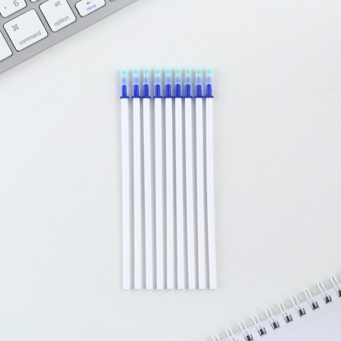 Ручка пиши стирай гелевая со стираемыми чернилами + 9шт стержней «Волшебство в твоих руках», синяя паста, гелевая 0,5 мм Ручка пиши стирай гелевая со стираемыми чернилами + 9шт стержней «Волшебство в твоих руках», синяя паста, гелевая 0,5 мм