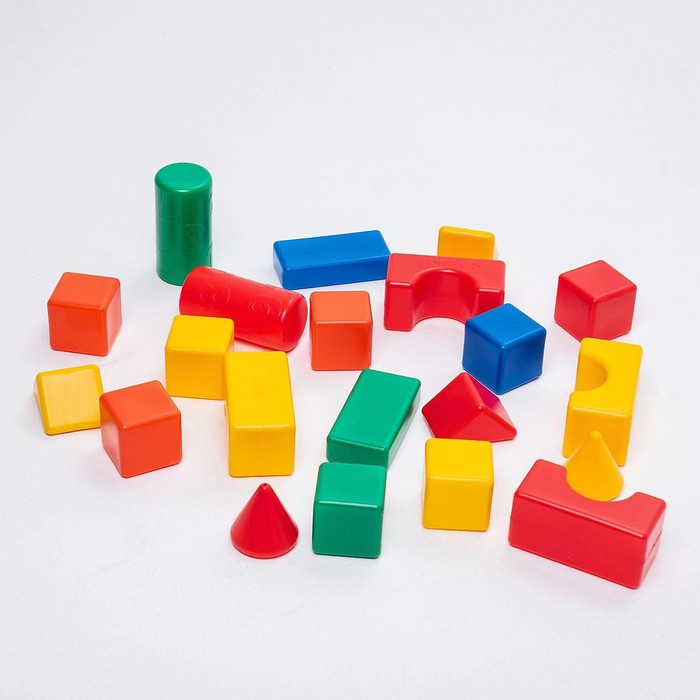 Строительный набор, 21 элемент, 6 х 6 см Строительный набор, 21 элемент, 6 х 6 см