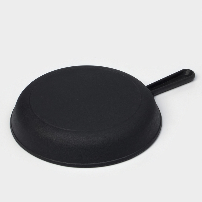 Сковорода литая чугунная Magma, d=24 см, h=4 см, чугунная ручка, индукция Сковорода литая чугунная Magma, d=24 см, h=4 см, чугунная ручка, индукция