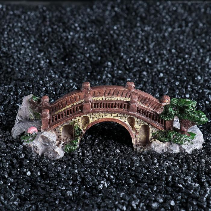 Декор для аквариума  Декор для аквариума "Мост", 15,5 х 6 х 5 см