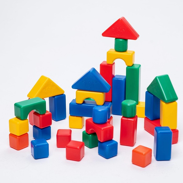 Строительный набор, 4 х 4 см, 38 элементов Строительный набор, 4 х 4 см, 38 элементов