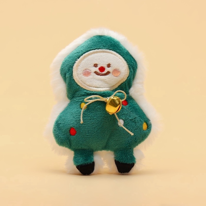 Игрушка для кошек новогодняя  Игрушка для кошек новогодняя "Ёлка", с кошачьей мятой, 11 см