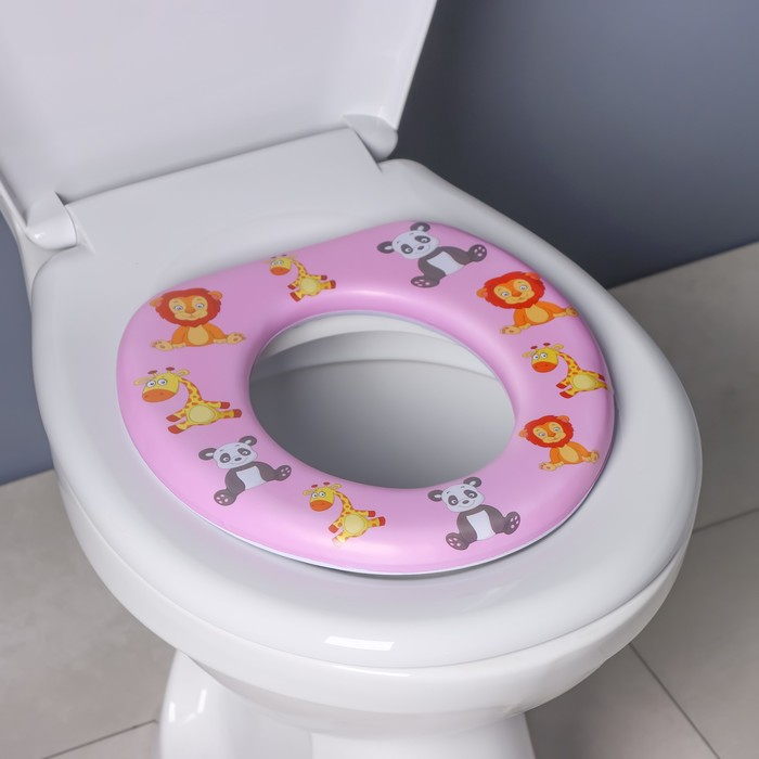 Сиденье для унитаза детское Доляна «Зверята», 27×29 см Сиденье для унитаза детское Доляна «Зверята», 27×29 см