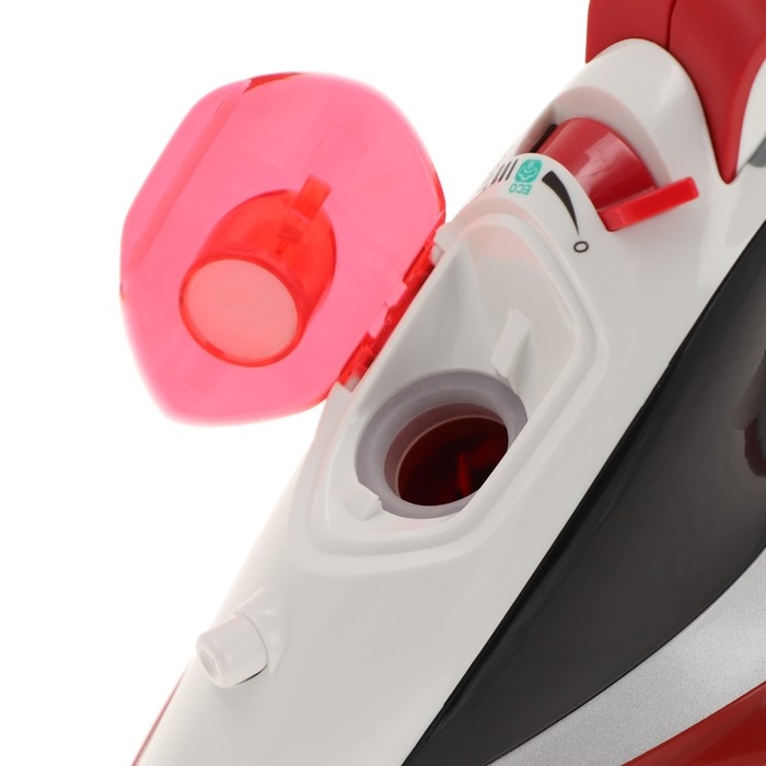 Утюг Centek CT-2346, 3000 Вт, керамическая подошва, паровой удар, самоочистка, красный Утюг Centek CT-2346, 3000 Вт, керамическая подошва, паровой удар, самоочистка, красный