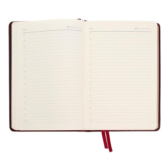 Ежедневник недатированный А5+, 176 листов Parliament, твёрдая обложка из искусственной кожи, зелёный Ежедневник недатированный А5+, 176 листов Parliament, твёрдая обложка из искусственной кожи, зелёный