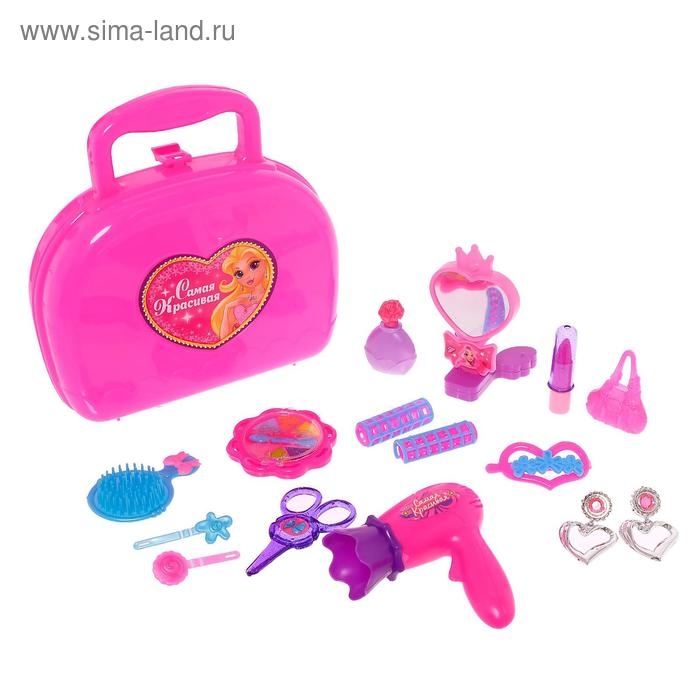 Набор парикмахера «Самая красивая», МИКС Набор парикмахера «Самая красивая», МИКС
