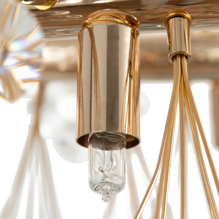 Светильник Светильник "Ариадна" 12хG9 золото 60х60х30 см BayerLux