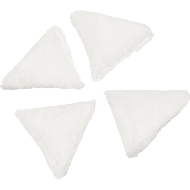 Тампоны марлевые, треуг, н/ст, пл.32, 5х5х5 см, 100шт/уп
