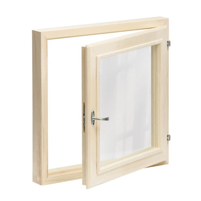 Окно, 50×50см, двойное стекло ЛИПА Окно, 50×50см, двойное стекло ЛИПА