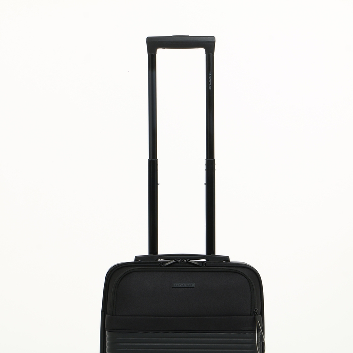 Чемодан малый 39 л (S) Bagvoyage, отдел на молнии, кодовый замок, 4 колеса, цвет чёрный Чемодан малый 39 л (S) Bagvoyage, отдел на молнии, кодовый замок, 4 колеса, цвет чёрный