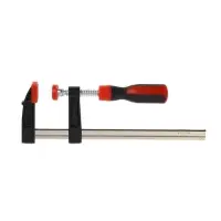 Струбцина F-образная усиленная ТУНДРА, тавровый профиль, 2К рукоятка, 200&times;50&times;250 мм