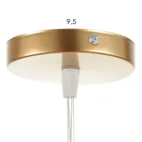 Светильник BayerLux &laquo;Аметрин&raquo; 3хE27 40 Вт бронзово-белый 58&times;58&times;26-126 см