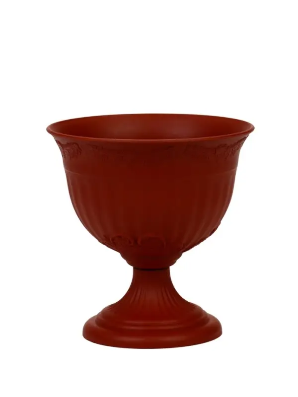 Вазон для цветов &laquo;Венеция&raquo;, 600 мл, d=14 см, h=14 см, пластиковый, коричневый