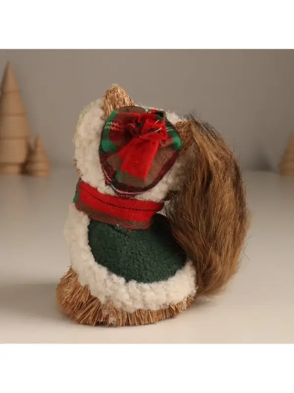 Фигурка новогодняя &laquo;Енотик в зимней одёжке&raquo;, 8&times;13&times;14 см