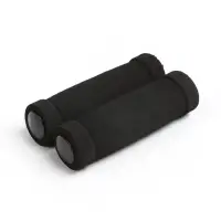 Грипсы, 120 мм, мягкие, чёрные