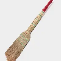 Веник узбекский из сорго 5-ти прошивной 4-х лучевой, ручная работа, 90-95 см