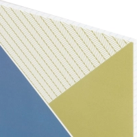 Бизнес-тетрадь А5,48л,обл.карт,греб,кл,Office Style,голубая