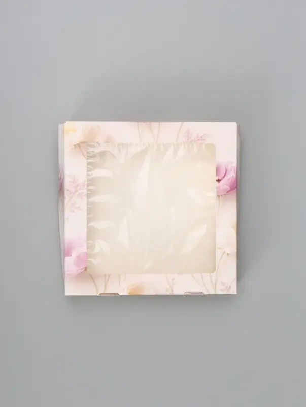 Коробка подарочная складная &laquo;С уважением и благодарностью&raquo;, 20&times;20&times;4 см, с окном