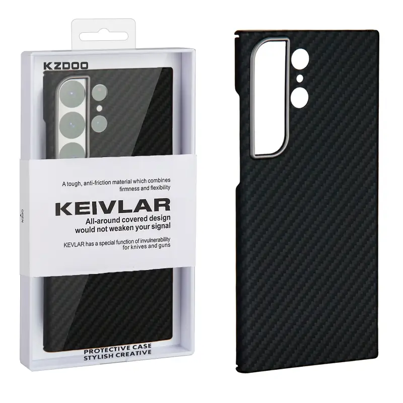 Чехол SAM S23 Ultra Kevlar Black K-DOO Чехол SAM S23 Ultra Kevlar Black K-DOO