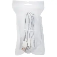 Кабель Luazon, Type-C - USB, 1 А, 3 м, белый